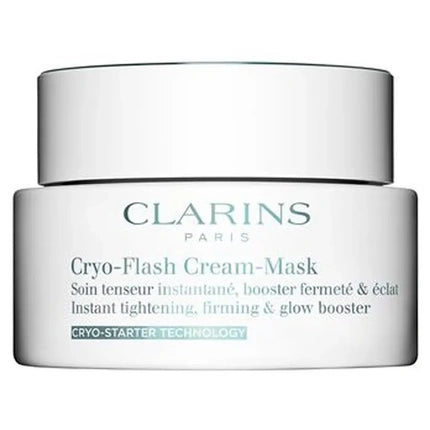 Clarins Cryo-Flash Cream Mask, 75ml – Cooling Facial Cream Mask for Smoother & Radiant-Looking Skin