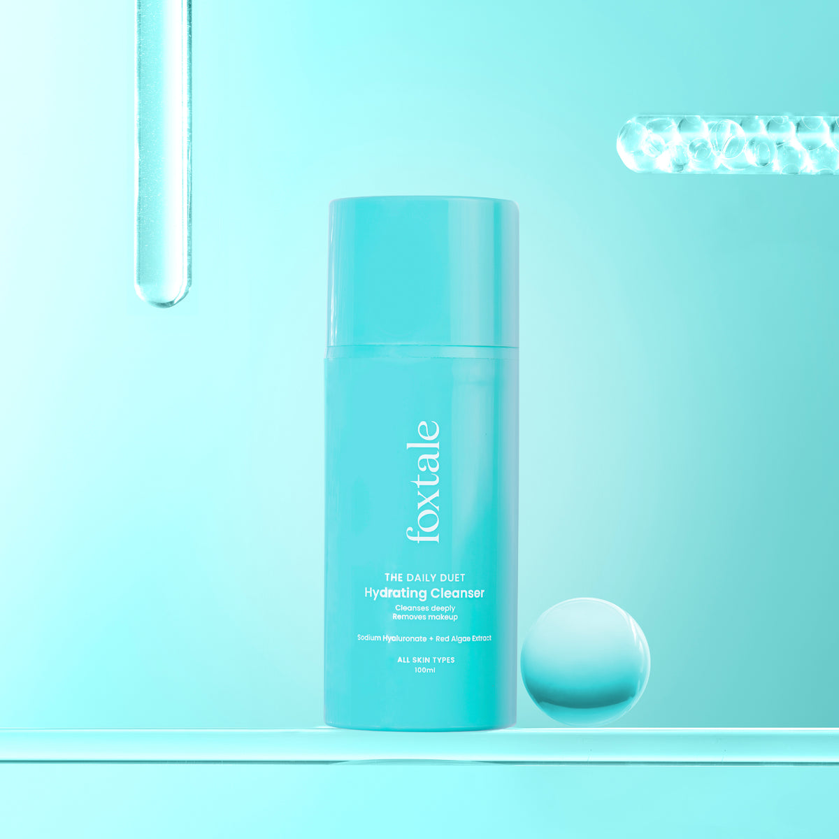 Foxtale Hydrating Face Wash Face Wash That Doubles As A Makeup Remover, 100ml Buy at Indicrest