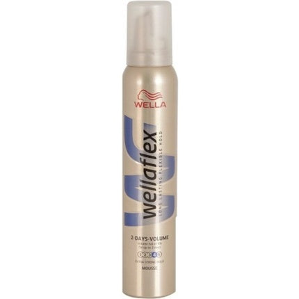 Wella Wellaflex 2-Day Volume Extra Strong Hold Mousse, 200ml