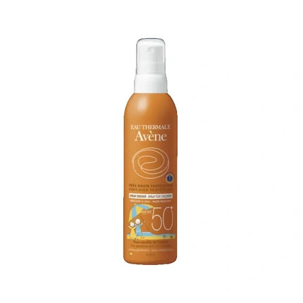 Avène Sun Protection Spray Kids SPF 50+ (200ml) High Protection Sunscreen for Children's Sensitive Skin