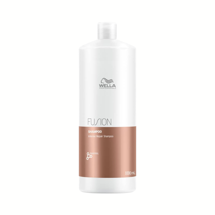 Wella Professionals Fusion Intense Repair Shampoo, 1000ml Intensely Restorative Shampoo for Damaged Hair