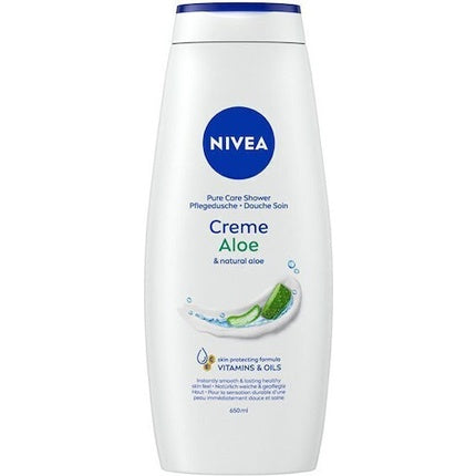 Nivea Aloe Creamy Shower Gel Body Wash, 650ml