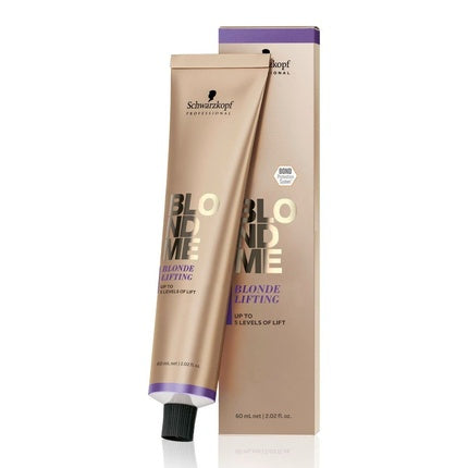 Schwarzkopf Professional BLONDME Blonde Lifting L-Steel Blue Hair Lightener, 60ml