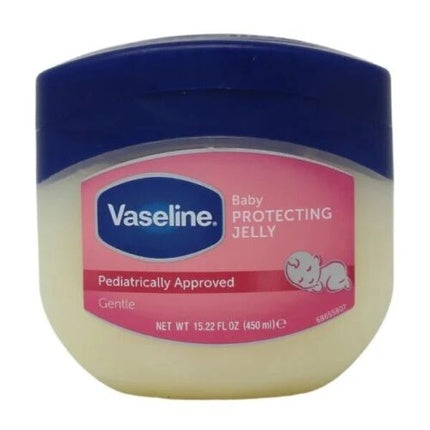 Vaseline Baby Protective Jelly, 450ml | Gentle Skin Protectant for Babies