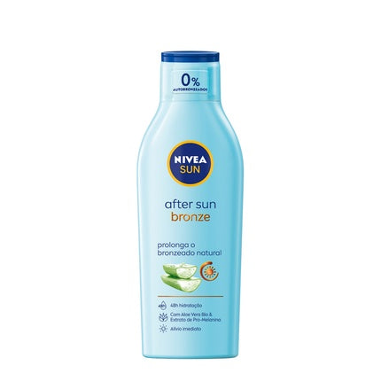 Nivea SUN After Sun Bronze Lotion, 200ml Hydrating After Sun Body Lotion with Aloe Vera