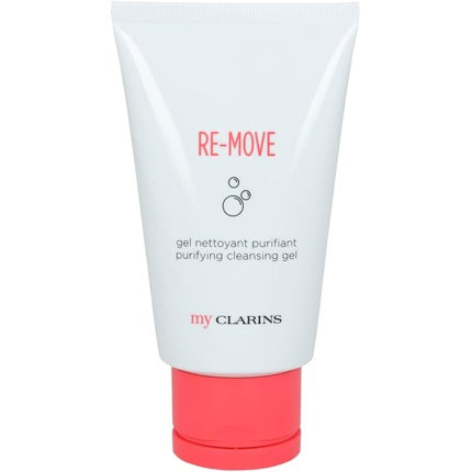My Clarins RE-MOVE Purifying Cleansing Gel, 125ml Face Cleanser for Combination & Oily Skin