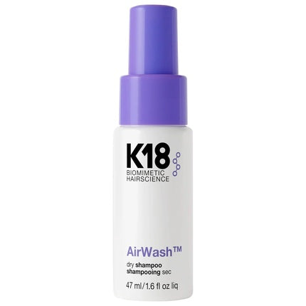 K18 AirWash Dry Shampoo Non-Aerosol | Balances Scalp & Controls Excess Oil