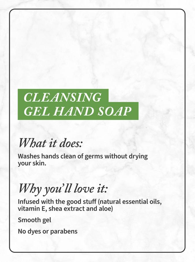 Bath & Body Works White Tea & Sage Cleansing Gel Hand Soap, 236 ml / 8 fl oz Buy at Indicrest Image 2