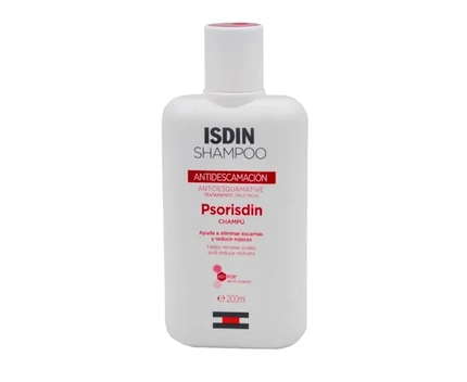 ISDIN Psorisdin Anti-Scaling Shampoo, 200ml for Flaky & Scalp-Prone Hair