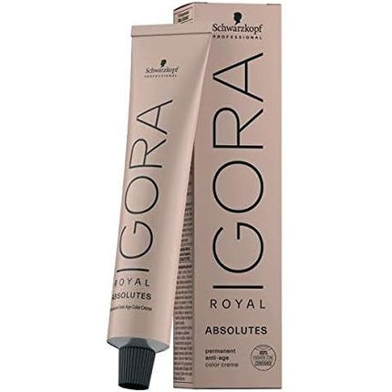Schwarzkopf Professional Igora Absolutes 8-01 Light Blonde Natural Ash Permanent Hair Colour, 60ml
