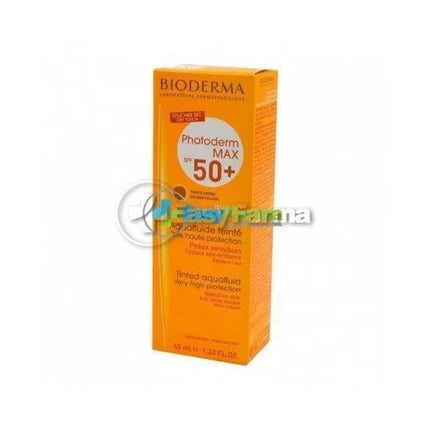 Bioderma Photoderm MAX Aquafluide SPF 50+ Golden Tint High Protection Sunscreen, 40ml