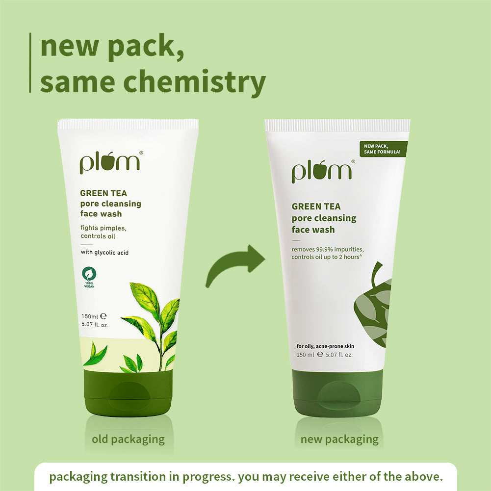 Plum Green Tea Pore Cleansing Face Wash for Acne | Controls Oil Upto 2-Hrs | Reduces Acne In 7 Days, 150ml Buy at Indicrest Image 12