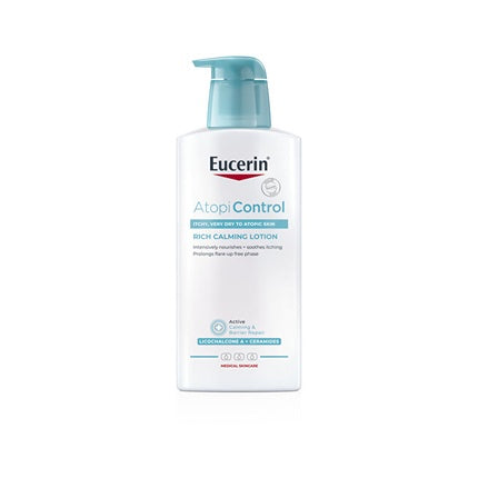 Eucerin AtopiControl Body Lotion - Daily Moisturising Body Lotion for Dry, Sensitive & Atopy-Prone Skin