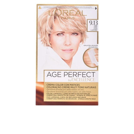 L'Oreal Paris Excellence Age Perfect Hair Dye 9.13 Camel Blonde Permanent Hair Color
