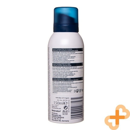 Eucerin UreaRepair 10% Urea Foot Foam, 150ml Moisturizing Foot Care for Extra Dry & Cracked Feet