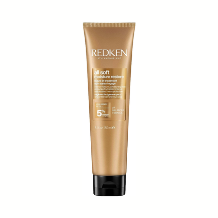 Redken All Soft Moisture Restore Leave-In Treatment for Dry & Brittle Hair, 150ml