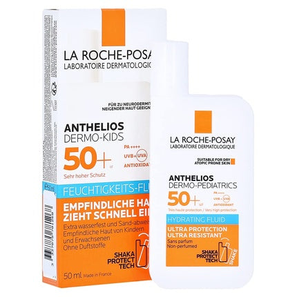 La Roche-Posay Anthelios Dermo-Kids Moisturizing Fluid SPF 50+ (50ml) Children's Sunscreen