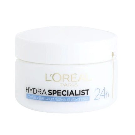 L'Oréal Paris Hydra Specialist Day Cream, 50ml Daily Moisturising Cream for Normal & Combination Skin