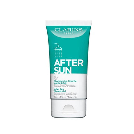 Clarins After Sun Shower Gel for Body & Hair, 150ml - Gentle Cleansing Gel for After-Sun Care