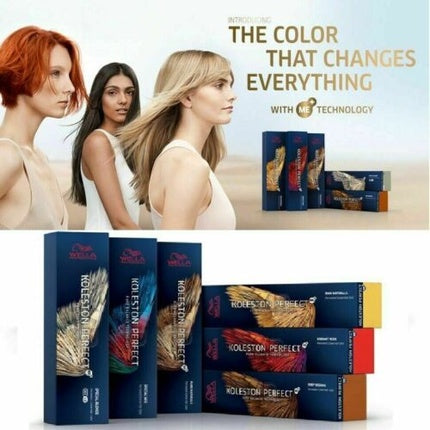 Wella Professionals Koleston Perfect ME+ Rich Naturals, Deep Browns, Vibrant Reds & Special Blondes Permanent Hair Color, 60ml