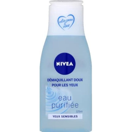 Nivea Eye Care Makeup Remover, 125ml Gentle Eye Makeup Remover for Waterproof Makeup