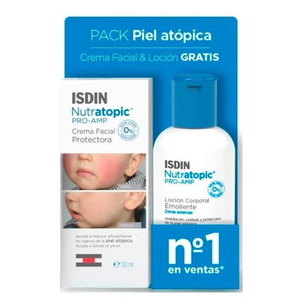 ISDIN Nutratopic Pro-AMP Facial Cream Set 2 x 50ml