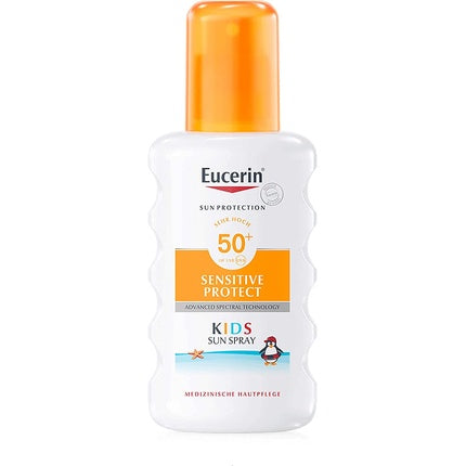 Eucerin Sun Sensitive Protect Kids SPF 50+ Sunscreen Lotion, 200ml – Very High Protection for Children's Sensitive Skin