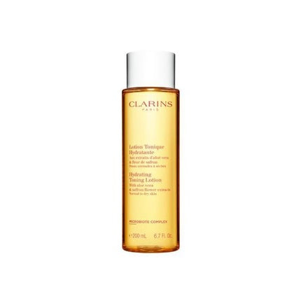 Clarins Hydrating Toning Lotion, 200ml – Alcohol-Free Facial Toner for Normal to Dry Skin