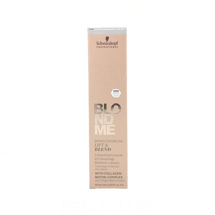 Schwarzkopf Professional BLONDME Bond Enforcing Lift & Blend LB-Ash Lightening Cream, 60ml