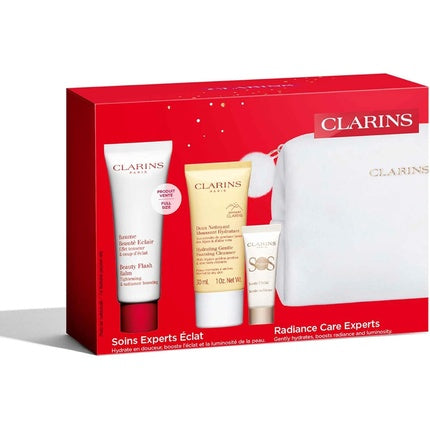 Clarins Radiance Care Experts Skincare Gift Set | Brightening & Hydrating Face Care Collection