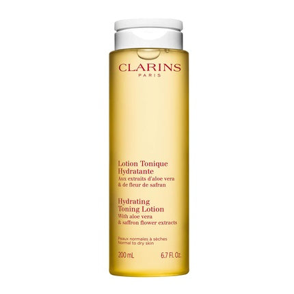 Clarins Hydrating Toning Lotion for Normal to Dry Skin, 200ml | Alcohol-Free Facial Toner