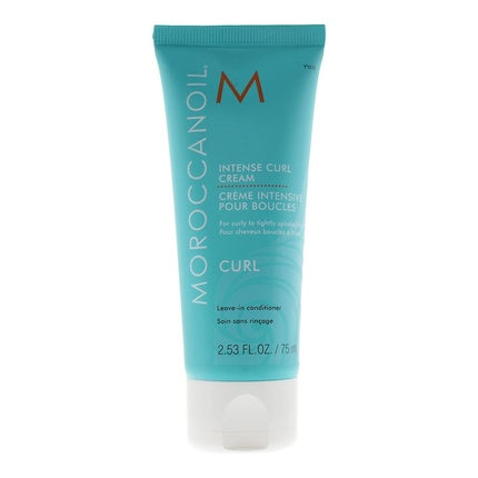 Moroccanoil Intense Curl Cream Leave-In Conditioner, 75ml - Leave-In Curl Cream for Curly & Frizzy Hair