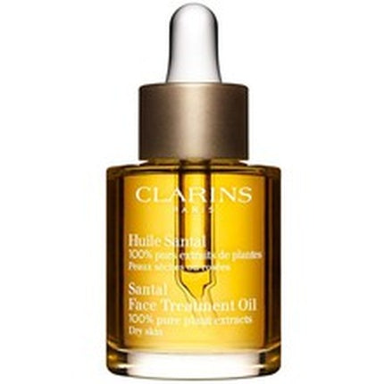 Clarins Santal Face Treatment Oil, 30ml Nourishing Facial Oil for Dry & Very Dry Skin