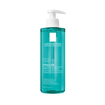 La Roche-Posay Effaclar Micro-Peeling Purifying Gel, 400ml – Daily Cleansing Gel for Oily & Blemish-Prone Skin