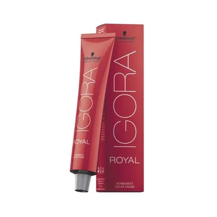 Schwarzkopf Professional IGORA Royal 6-6 Dark Blonde Chocolate Permanent Hair Color, 60ml