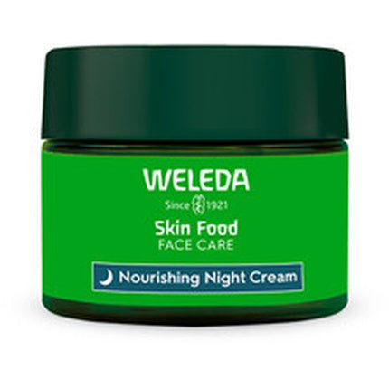 Weleda Skin Food Nourishing Night Cream, 40ml Overnight Face Moisturiser for Dry Skin