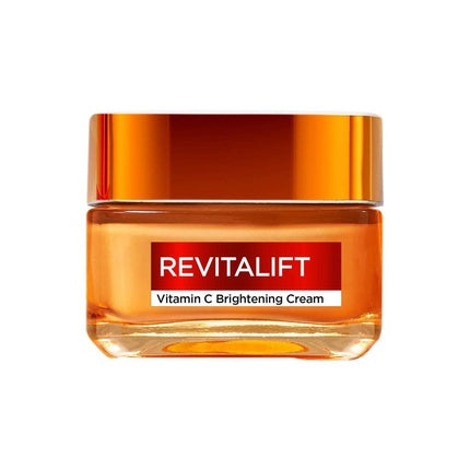 L'Oréal Paris Revitalift Clinical Vitamin C Brightening Day Cream, 50ml Hydrating Face Moisturiser for Radiant Skin