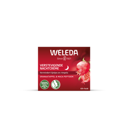 Weleda Pomegranate & Maca Firming Night Cream – Nourishing Anti-Ageing Night Moisturiser for Firmer-Looking Skin
