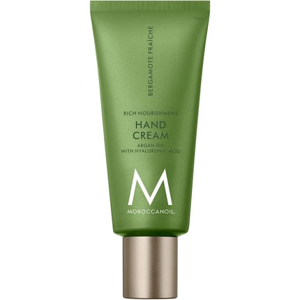 Moroccanoil Bergamote Fraîche Hand Cream, 40ml – Nourishing Hand Cream with Argan Oil & Shea Butter
