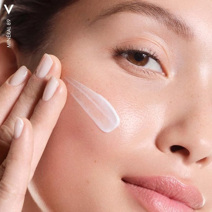 Vichy Minéral 89 100H Moisture Boosting Rich Cream with Hyaluronic Acid for Dry Skin