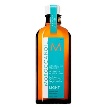 Moroccanoil Treatment Light, 100ml - Lightweight Argan Oil Hair Treatment for Fine & Light-Colored Hair