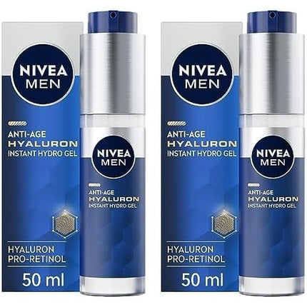 Nivea Men Anti-Age Hyaluron Face Moisturising Gel, 50ml