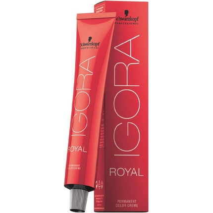 Schwarzkopf Professional IGORA Royal 4-68 Medium Brown Chocolate Red Permanent Hair Color, 60ml