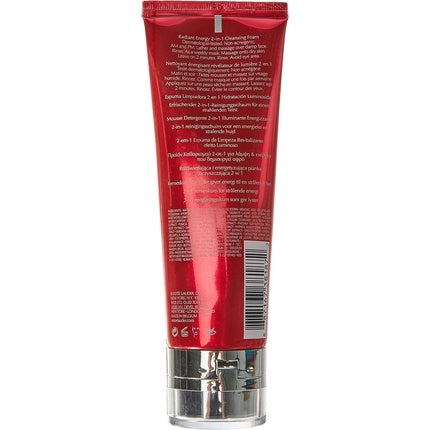 Estée Lauder Nutritious Super-Pomegranate Radiant Energy 2-in-1 Cleansing Foam, 125ml - Refreshing Face Cleanser