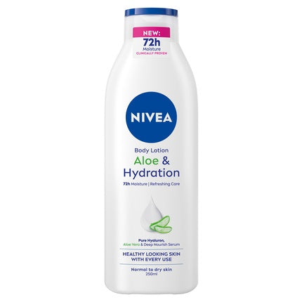 Nivea Aloe & Hydration Body Lotion with Aloe Vera for Dry Skin, 250ml