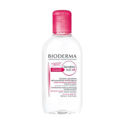 Bioderma Sensibio H2O AR Micellar Water, 250ml – Gentle No-Rinse Cleanser & Makeup Remover for Sensitive Skin