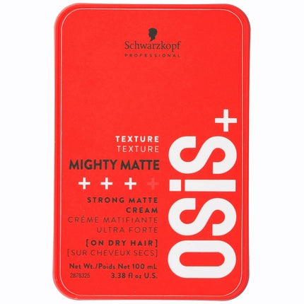 Schwarzkopf Professional OSiS+ Mighty Matte Hair Styling Cream, 100ml