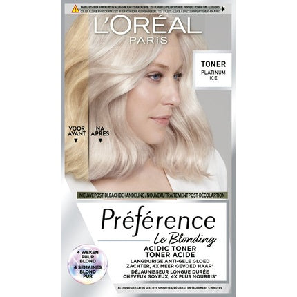 L'Oreal Paris Preference Le Blonding 01 Platinum Ice Permanent Hair Colour
