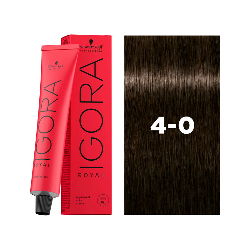 Schwarzkopf Professional Igora Royal 4-0 Medium Brown Natural, 60ml Buy at Indicrest