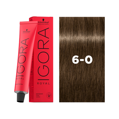IGORA ROYAL (6-0) dark blonde natural color Indicrest
